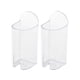 thumbnail image 1 of Adhesive Bathroom Toothbrush Stand Waterproof Plastic Storage Rack for Electric Brushes Easy Installation White, 1 of 4