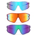 thumbnail image 3 of Gafas de Sol GLARDEFE para Niños de Béisbol Juveniles Edad 6-14 Blanco/Azul, 3 of 5