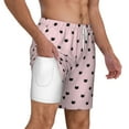 thumbnail image 3 of Balery Cute Cat Mens Swim Trunks Swim Shorts for Men Quick Dry Inseam Beach Shorts with Compression Liner Pocket-Small, 3 of 9