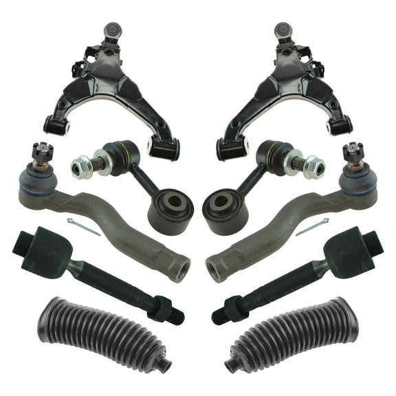 TRQ Front Steering & Suspension Kit Fits 2008-2019 Toyota Sequoia 07-19 Tundra PSA56599