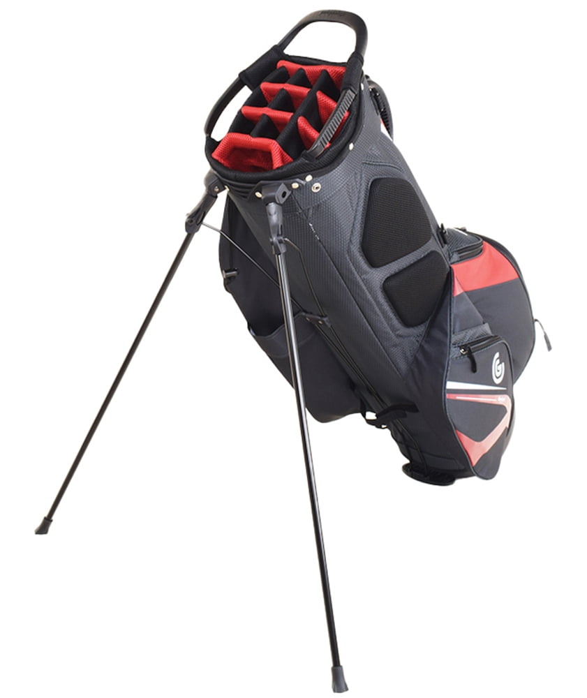 Cleveland Golf LT Lightweight Stand Bag Red/Charcoal