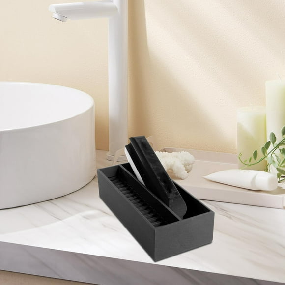 Juego de limpieza y soporte para barba, limpieza de recortes de barba, multifunción, herramienta de limpieza pequeña, duradera, portátil y fácil de