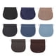 thumbnail image 2 of Pantalones con cinturón elástico ajustable para embarazo de maternidad, botón extensible (gris oscuro), 2 of 5