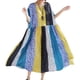 thumbnail image 1 of Las mujeres más el tamaño del vestido de la raya del punto de impresión multi color largo vestido ma Meterk Vestido, 1 of 7