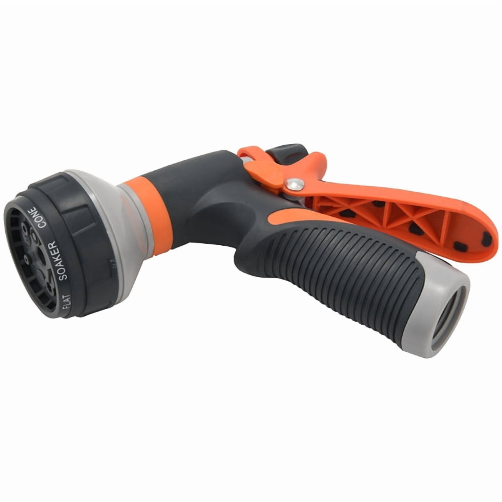 3X Hose Nozzle Garden Hose Nozzle Hose  Nozzle Leak Free High Pressure Heavy Duty 8 Pattern