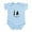 Sky Blue, variant on CafePress - 70 Miles Hog Funny Infant Bodysuit - Baby Light Bodysuit, Size Newborn - 24 Months