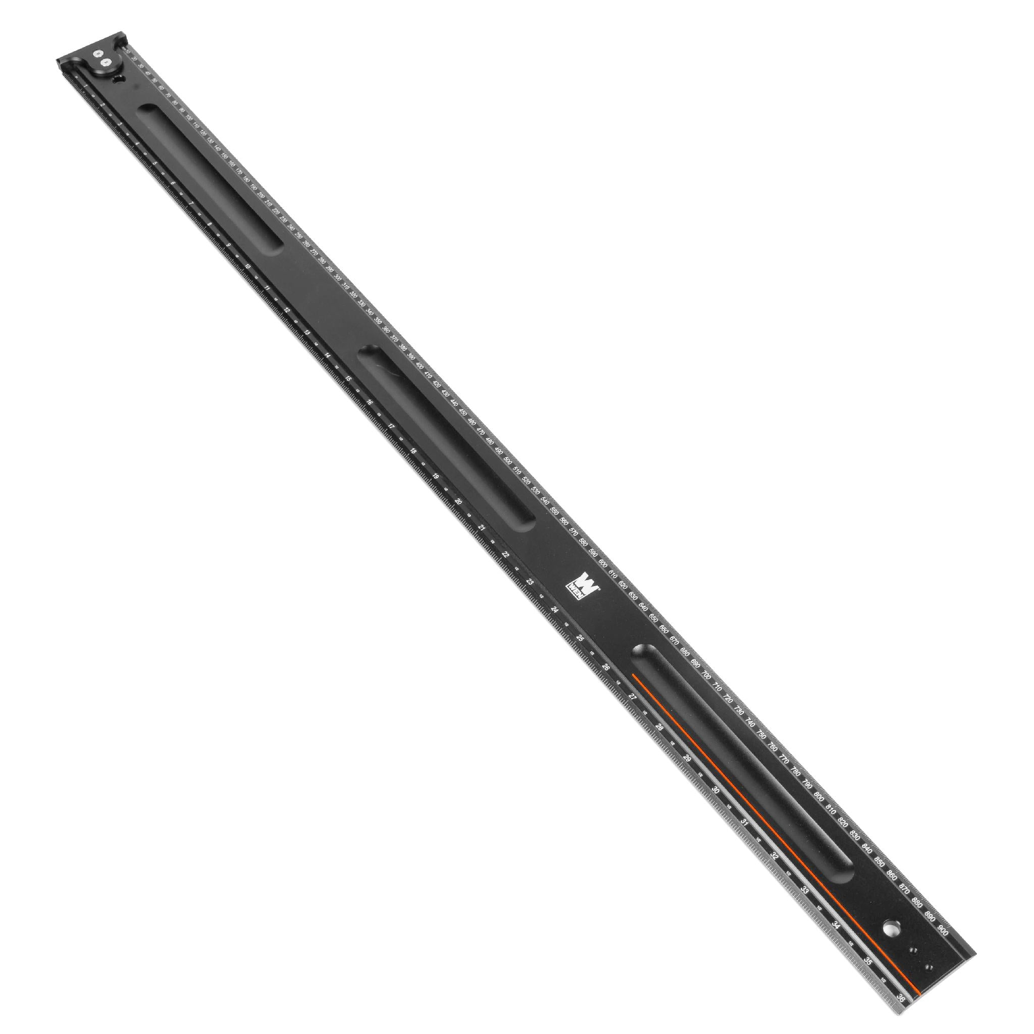 WEN 36-Inch Measuring Ruler With Hook Stop