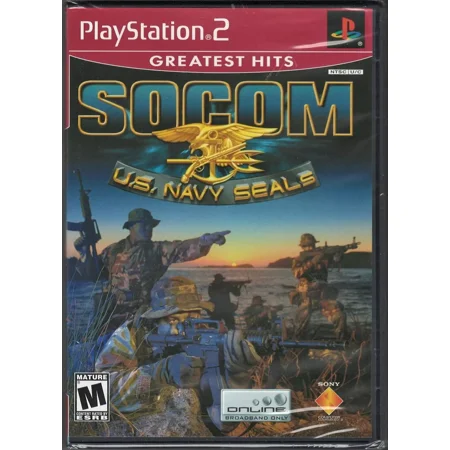 SOCOM US Navy SEALs (Game Only) (Greatest Hits) PS2 (Brand New Factory Sealed US