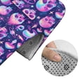 thumbnail image 5 of Honeii Skull rainbow color Pattern Bathroom Anti-Skid Pad Bathroom Mat Vintage Seamless Pattern Not-Slip Toilet Rug Set, 5 of 6