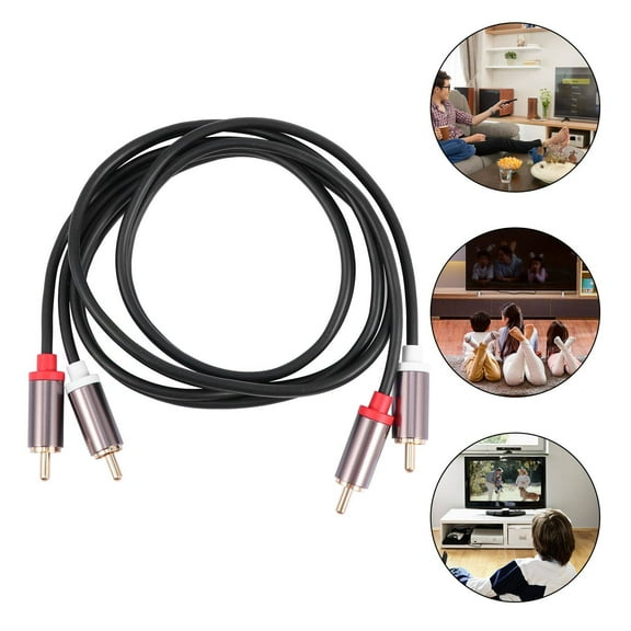 HEMOTON  Digital Audio Cable Braided Shielding TV to Power Amplifier