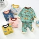 thumbnail image 2 of Conjunto de pijamas de invierno para niños, ropa de dormir de algodón con dibujos animados, para el hogar, para niñas de 4, 6 y 8 años, 2 of 4