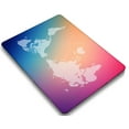 thumbnail image 4 of Hard Shell Cover Only for Old MacBook Pro 13" with Retina Display No Touch Cable Tie 2015 2014 2013 2012 A1502 & A1425, World Map 50, 4 of 5