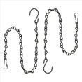 thumbnail image 4 of 8X Cadena para Plantas Colgantes, Cadena Negra para Colgar Comederos para Pájaros, Maceteros, Linternas, Cestas, Vallas Publicitarias, Campanas de Viento, Adornos, 4 of 7