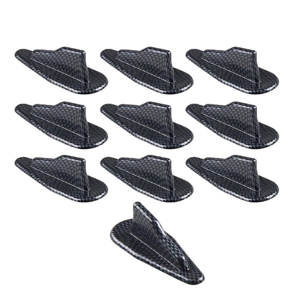 Generador de aire Sharpla de ala de coche Universal 10 piezas patrón de carbono