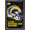 Bronze Framed Version, variant on NFL Los Angeles Rams - Neon Helmet 23 Wall Poster, 22.375" x 34"