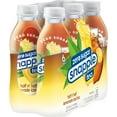 Snapple Zero Sugar Half 'n Half, Iced Bottled Tea Drink, 16 fl oz, 6