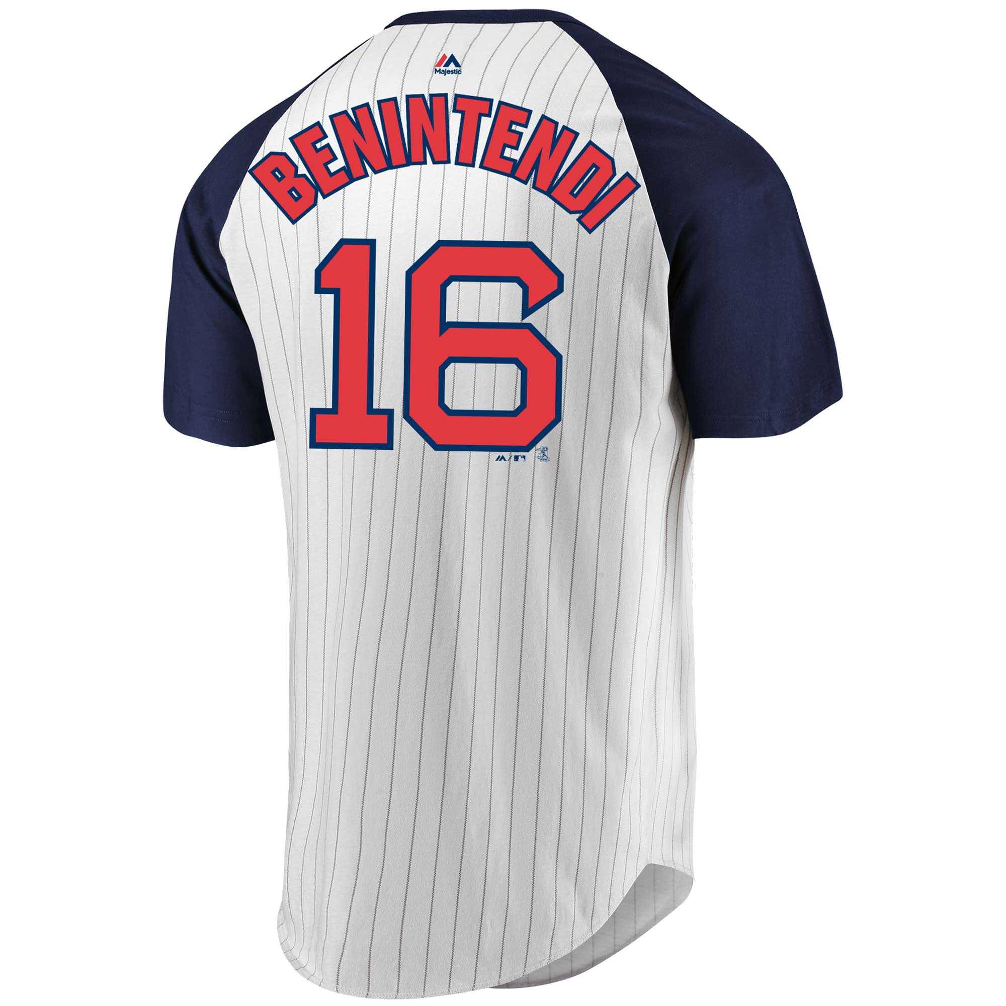 Andrew Benintendi Boston Red Sox MLB Team Apparel Boys Youth 8-20 Red Alternate Official T-Shirt