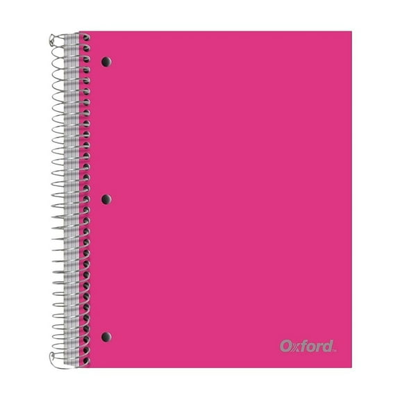 Oxford 5-Subject Subject Notebooks 9" x 11" College Ruled 200 Sheets Each (10588)
