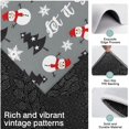 thumbnail image 3 of Gray Christmas Snowman Pattern Kitchen Rugs Sets Of 3,Kitchen Runner Rugs Non Skid Washable,Decorative Kitchen Floor Mats for Kitchen,Sink,Laundry,17"x30"+ 17"x47" + 17"x59", 3 of 6