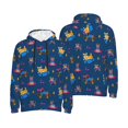thumbnail image 6 of Bingfone Dogs Riding Skateboard Men's Drawstring Hoodie Long Sleeve Pocket Sweatshirts-4X-Large, 6 of 6