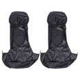 thumbnail image 1 of 2x Universal Waterproof Nylon Front Car Van Seat Covers Protectors Black Pair, 1 of 5