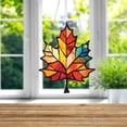 thumbnail image 2 of Sinyiin Modern Stylish Acrylic Maple Leaf Hanging Art Ornaments For Home Decoration Lightweight Easy To Relocating Wall Accent, 2 of 8