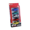 thumbnail image 3 of 5 piezas de coches de juguete fundidos a presión, coches de empuje y marcha, coches portátiles de bolsillo coleccionables para niños mini Estilo B, 3 of 9