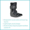 thumbnail image 2 of McKesson Walking Boot Surgical Shoe for Foot and Ankle Injury, Medical Boot - Size Small, 1 Ct, 2 of 11