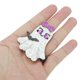 thumbnail image 4 of Ofertas Únicas 1 Pc Clip de Pico de Pato Clip de Cabello de Halloween Bonito [Diseño de Fantasma de Mariposa], 4 of 5