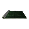 thumbnail image 2 of Ahgly Company Indoor Rectangle Southwestern Emerald Green Country Area Rugs, 2' x 5', 2 of 4