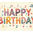 thumbnail image 4 of Colorful Floral Themed Happy Birthday Banner Background Backdrop Party Decors Photography Props for Birthday Party Celebration Family Gathering and Photo Booth, 4 of 4
