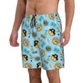 thumbnail image 2 of Logiee funny lion in pirate Print Mens Swim Trunks Quick Dry Board Shorts,Breathable Hawaii Beach Shorts Swimwear Bathing Suits-3X-Large, 2 of 6
