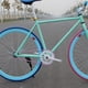thumbnail image 2 of Cadenas fijas BMX de una sola velocidad de 7 colores para cadenas de bicicleta de 1/2" x 1/2" Violeta, 2 of 8