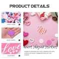 thumbnail image 4 of Miangastore Self-Adhesive Heart Sticker Foams Assorted Color 1 Set 1.0X1.0in, 4 of 8