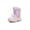 H0318-Pink, variant on Kids Boys Girls Snow Boots Water-Resistant Winter Boots with Warm Lining & Anti-Slip Sole (Little Kid/Big Kid)