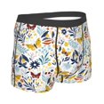 thumbnail image 2 of KLL Flowers Butterfly Men's Cotton Boxer Briefs Underwear-Medium, 2 of 8