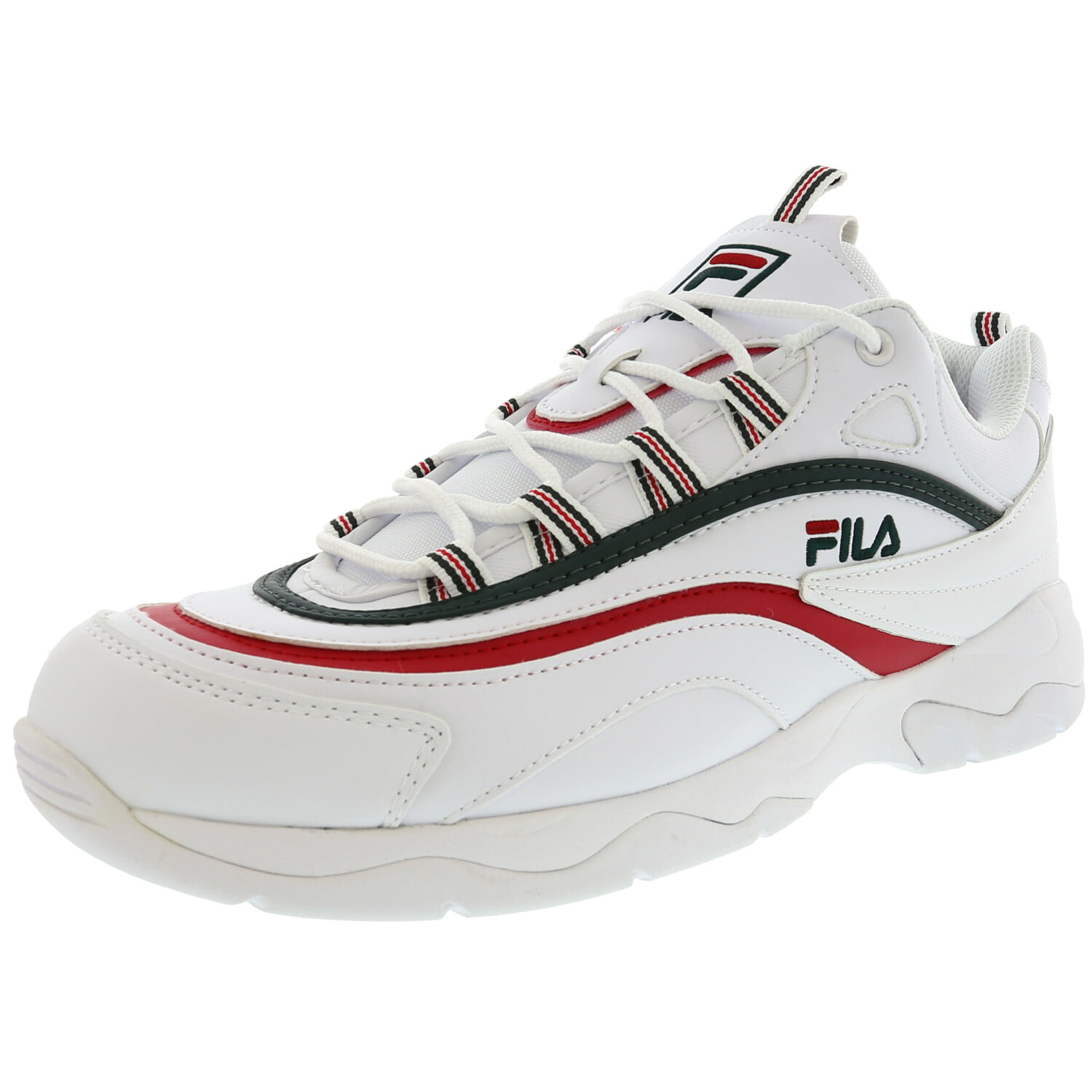 Fila White / Red Sneaker - 12M - Walmart.com