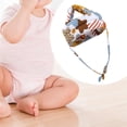 thumbnail image 4 of Gorro de protección para bebés, gorro transpirable, cojín para la cabeza, casco suave para la cabeza , gorro protector para , bebés, patrón de estrella Macarena sombrero de protección, 4 of 7