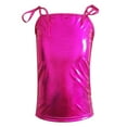 thumbnail image 4 of Girls Sparkly Tank Top With Adjustable Tie Straps And Longline Vest For Party And Casual Wear, 4 of 4
