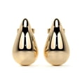 thumbnail image 1 of Arete De Oro 10k En Forma De Gota De 15mm, 1 of 13