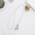 thumbnail image 2 of Minkissy Chaîne de Lunettes pour Hommes 1Ensemble Chaîne de Lunettes de Soleil Collier Blanc, 2 of 5