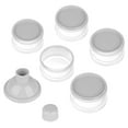 thumbnail image 2 of 1/2/3 Pack Formula Dispenser On The Go, 5 Compartments Stackable Formula Container for Travel, Baby Milk Powder Kids Snack Container, BPA Free, 2 of 8