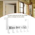 thumbnail image 3 of Over Door Hook,Over Door Hook Hanger Over Door Hanger Door Hook Rack User-Friendly Design, 3 of 7