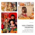 thumbnail image 2 of 3pcs Halloween Dibujos animados de dibujos animados clips para las mujeres Calabaza Ghost Spider Hakepins, 2 of 5