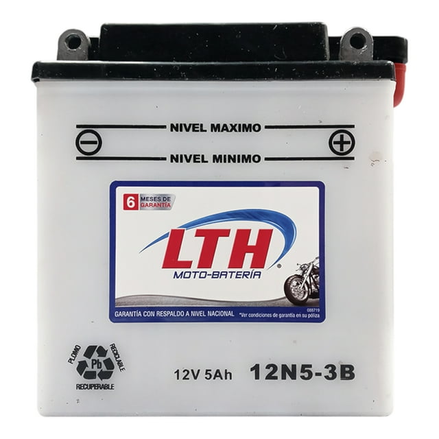 LTH MOTOBATERIA 12N5 3B