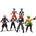 thumbnail image 1 of Njube6 Pcs Set 7 inches Goku Action Figure Action Figure Goku Colourful, 1 of 7