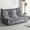 Gray, variant on Congermom Bean Bag Ottoman, Foot Rest, Pouf Ottoman, Fireside Chair Memory Foam Lazy Bean Bag Sofa for Living Room, Bedroom, Dorm, Office (Grey)