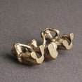 thumbnail image 5 of Small Monkey Statue Brass Monkey Figurine House Decoration Animal Figurines, 5 of 12