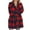 Red, variant on LYXSSBYX Winter Shackets for Women Women Casual Long Sleeve PlushLong Coat Tops Blouse Coat
