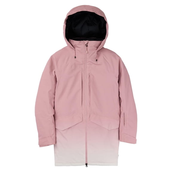 Burton Women's Prowess 2.0 2L Insulated Snow Jacket (US, Alpha, Small, Regular, Regular, Blush Pink Ombre)
